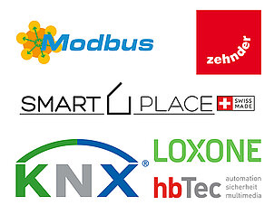 Logos knx, zehnder, modbus, Smartplace, Loxone